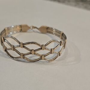Ronaldo Gold and Silver Bracelet